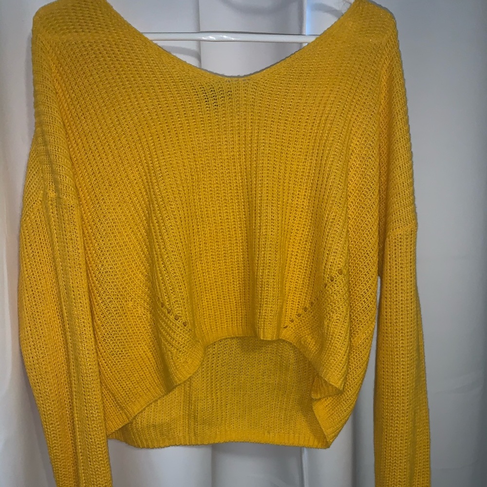 Wild Fable Yellow Sweater